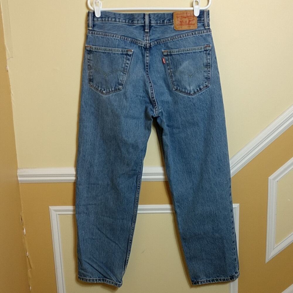 Levi's 550 Men's Jeans Red Tab Straight Leg 100% Cotton 2014 size 34